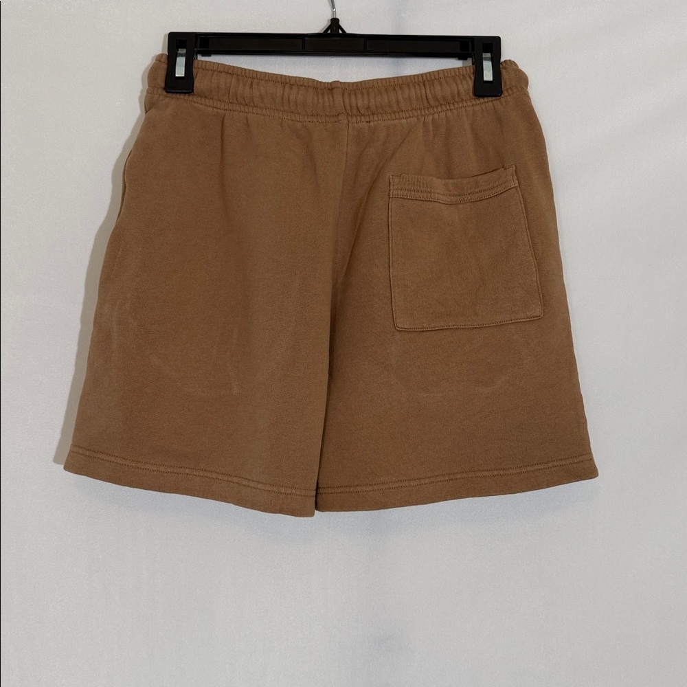 Acne Studios Sweat Shorts Size XXS Light Tan Brown 100% Organic Cotton Like New - Picture 3 of 9